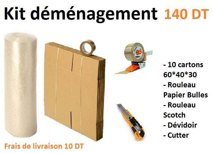 kit de déménagement